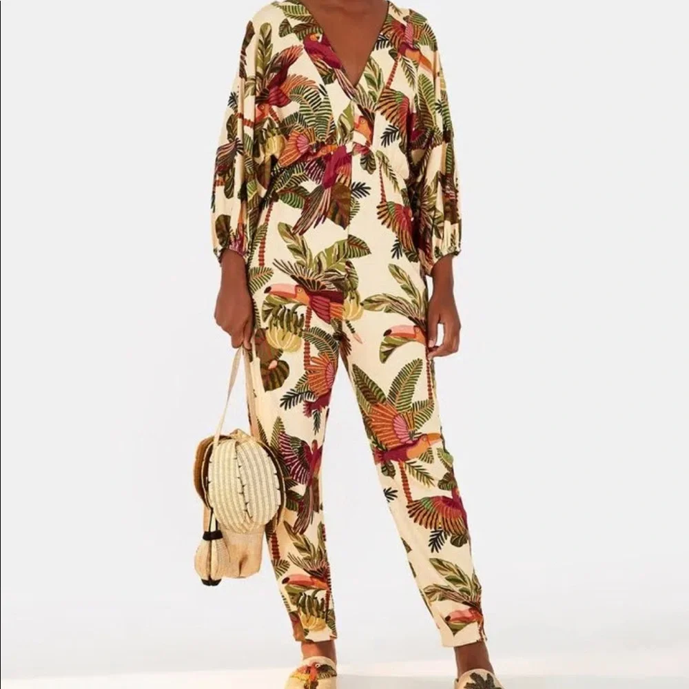 Farm Rio Jumpsuit - Picture 1 of 5